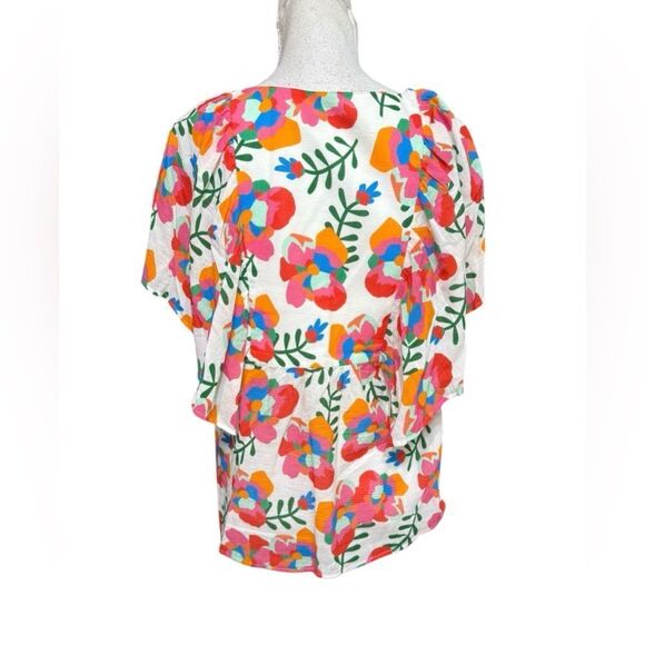 Crosby by Mollie Burch Campbell Top medium floral - Picture 3 of 5